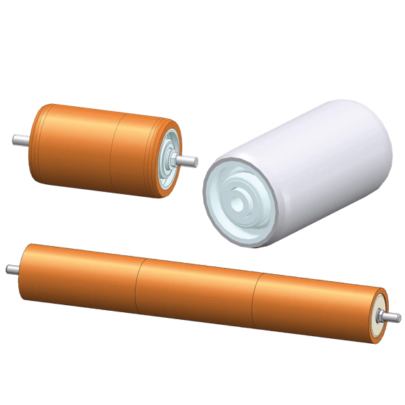 soft coated idlers