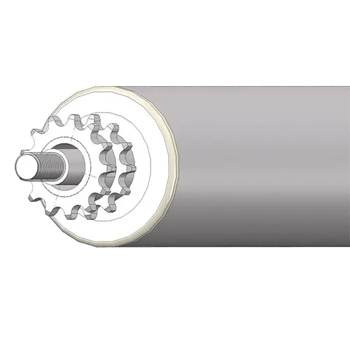 idlers with sprocket